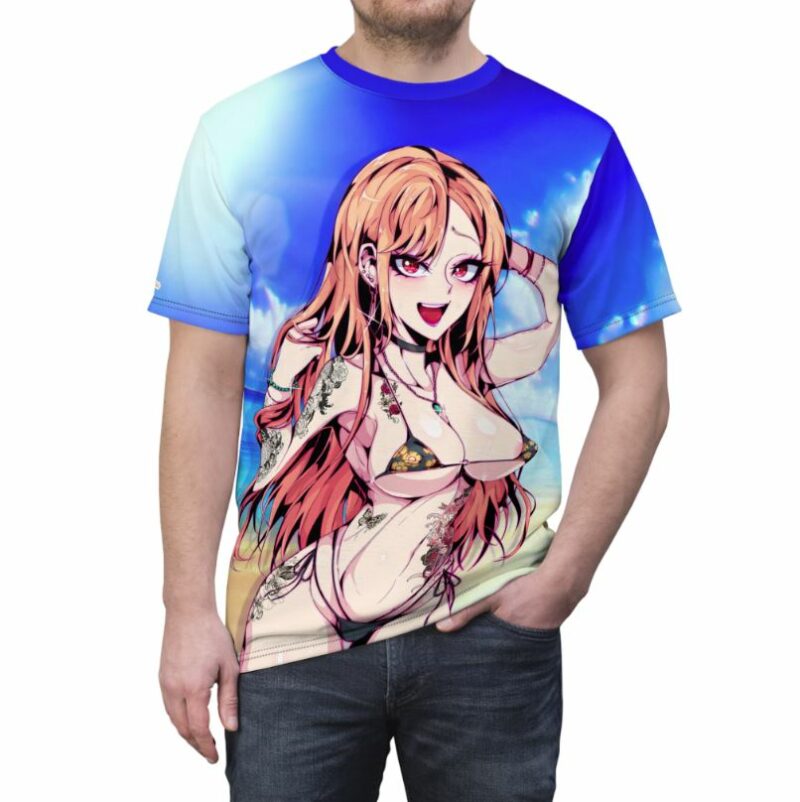 Marin Kitagawa Ahegao Hentai From My Dress-Up Darling Shirt