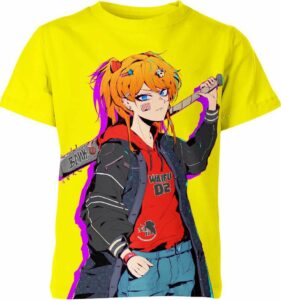 Asuka Langley Soryu From Evangelion Shirt