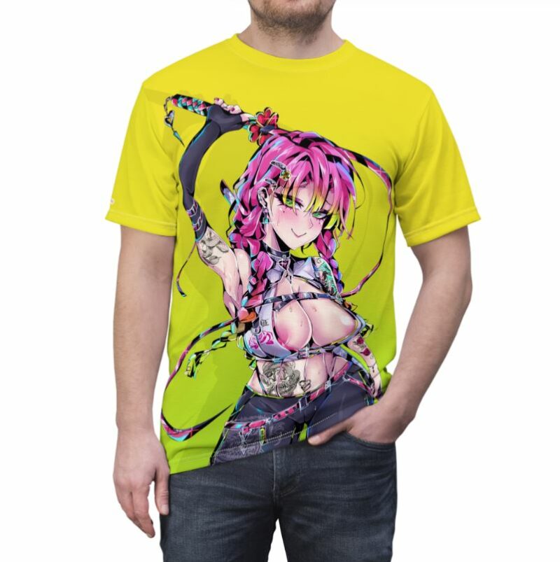 Mitsuri Kanroji Ahegao Hentai from Demon Slayer Shirt