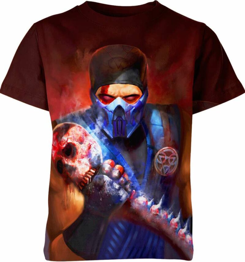 Sub Zero From Mortal Kombat Shirt