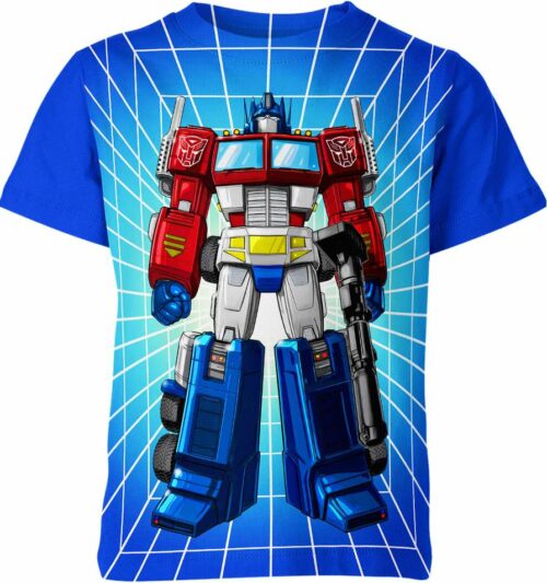 Optimus Prime From Transformers Shirt