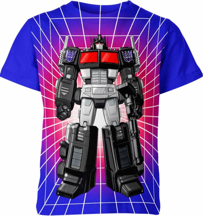 Nemesis Prime From Transformers Shirt