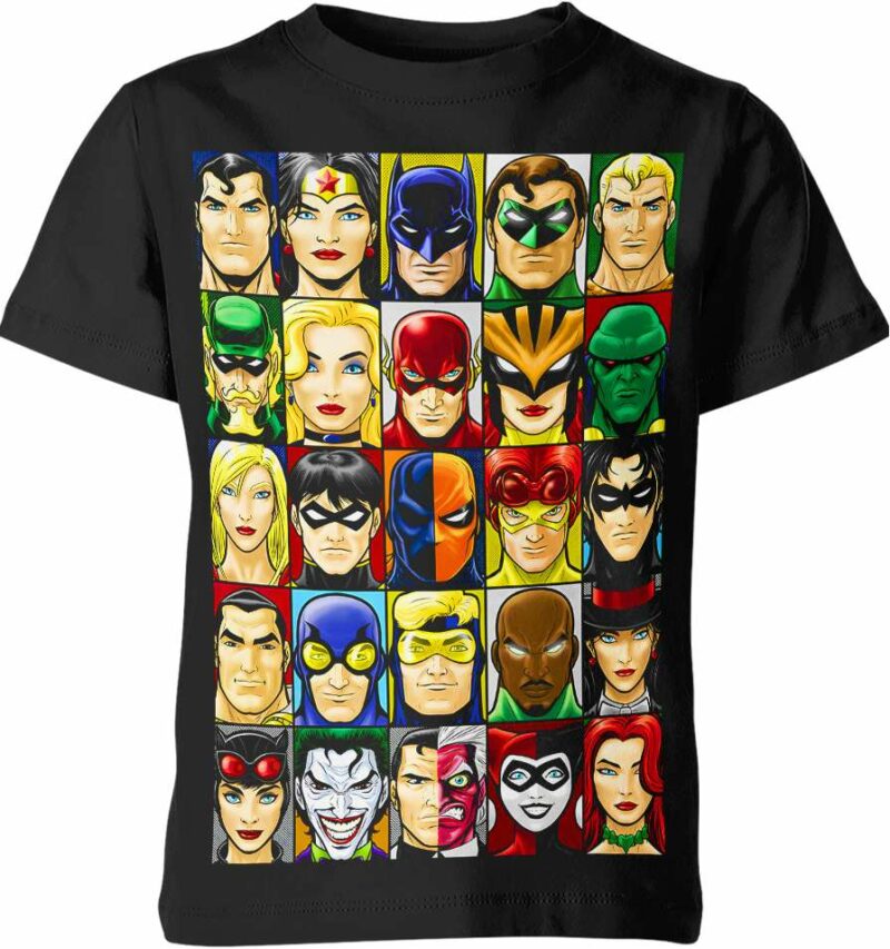 Dc Comics Characters Shirt