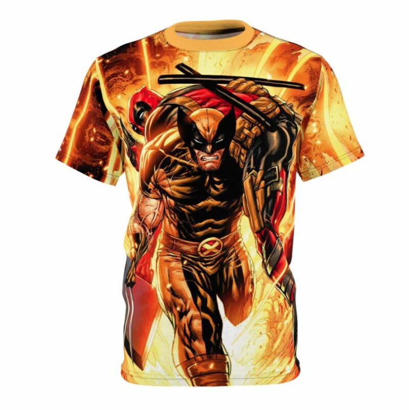 Wolverine vs Deadpool Shirt