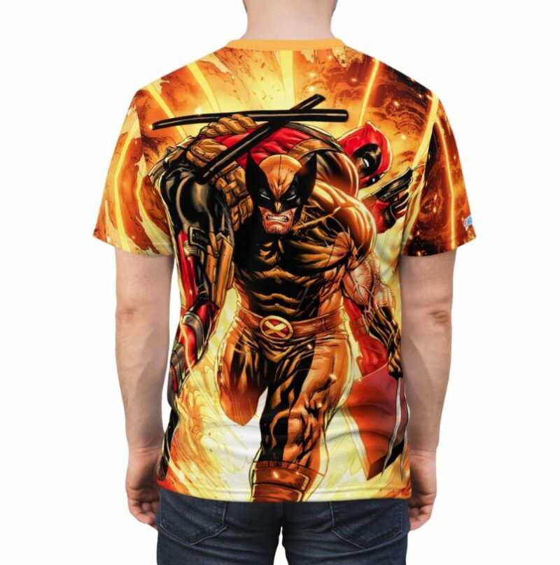 Wolverine vs Deadpool Shirt