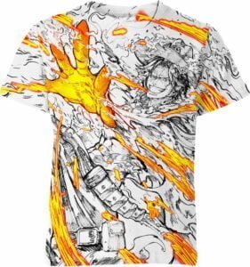 Portgas D Ace From One Piece Shirt