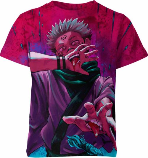 Sukuna Ryomen From Jujutsu Kaisen Shirt