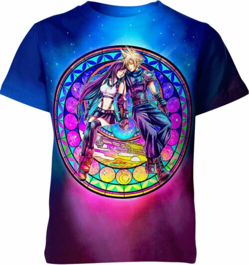 Cloud Strife and Tifa Lockhart From Final Fantasy Shirt