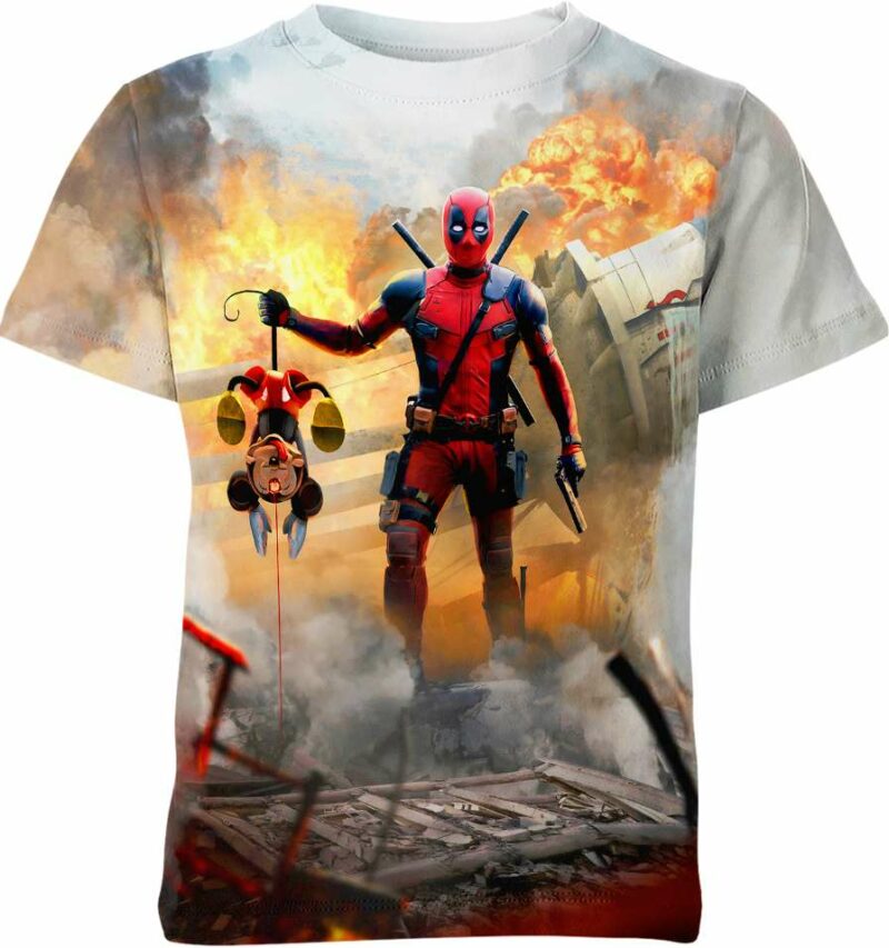 Deadpool vs Mickey Mouse Shirt