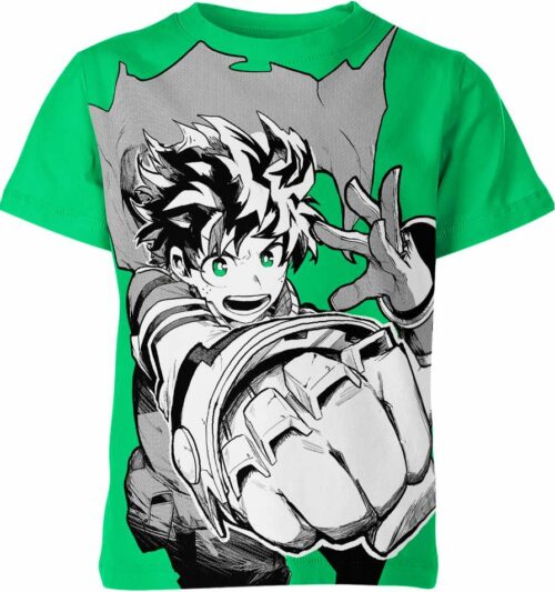 Deku Izuku Midoriya From My Hero Academia Shirt