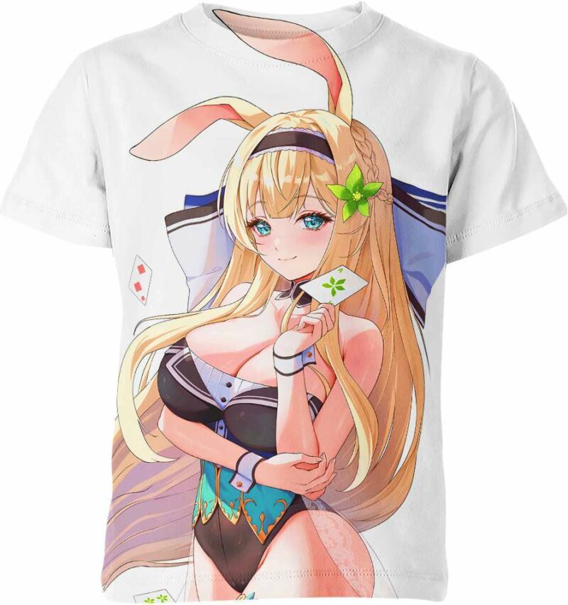 Flower Knight Girl Shirt