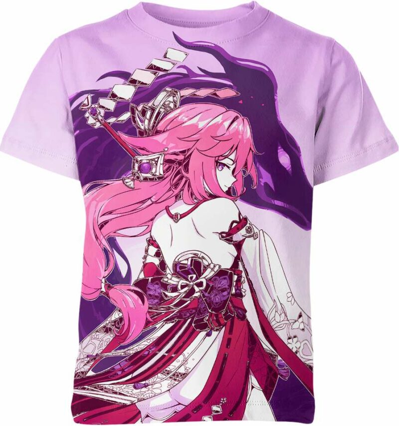 Yae Miko From Genshin Impact Shirt