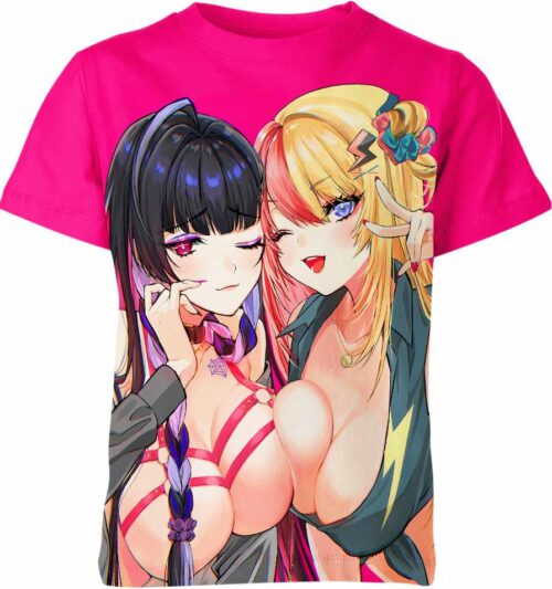 Anime Girl Hentai Ahegao Shirt