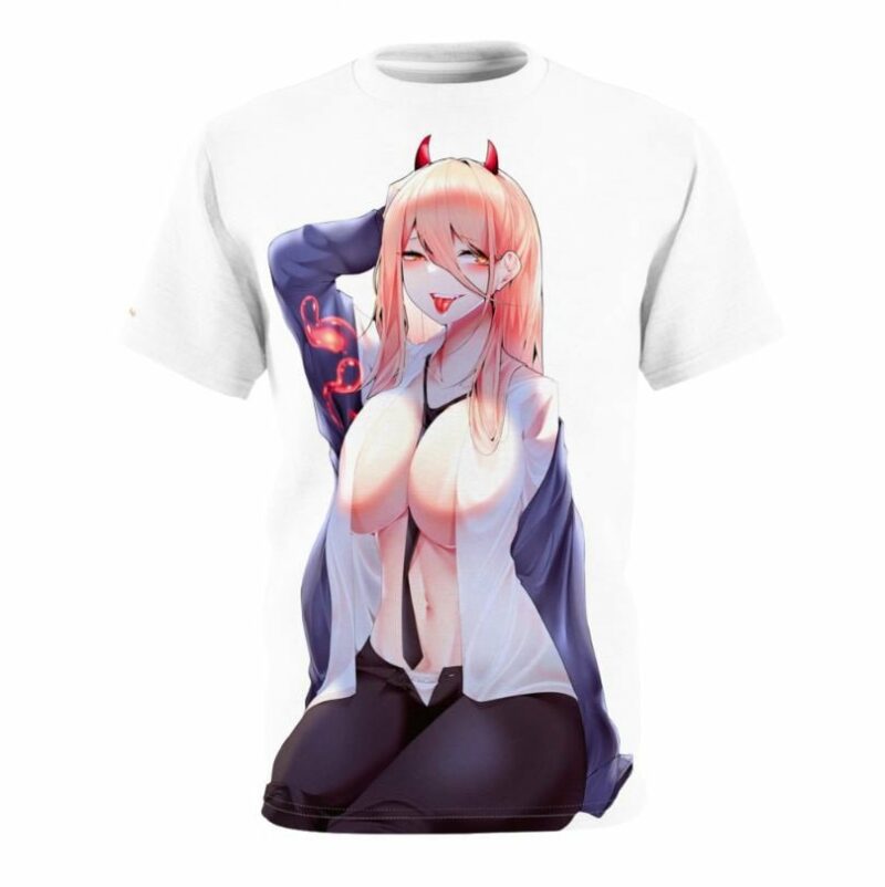 Power From Chainsaw Man Hentai Ahegao Shirt