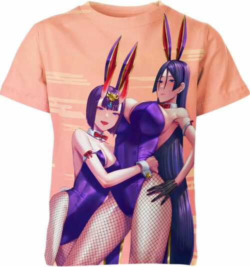 Minamoto-No-Raikou And Shuten Douji From Fate Shirt