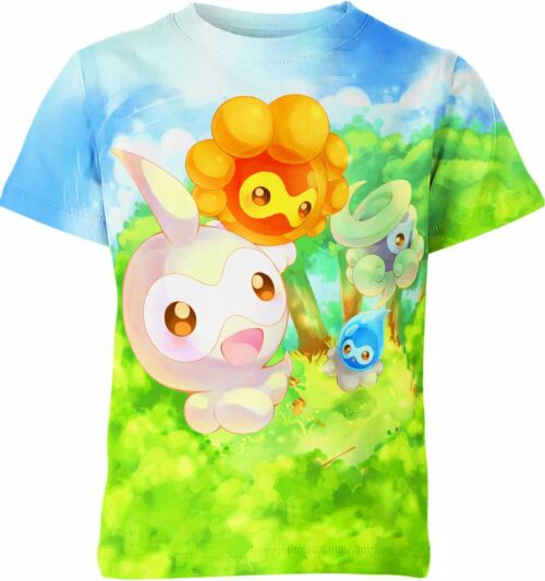 Castform From Pokemon Shirt