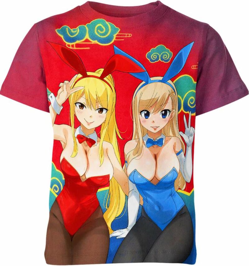 Lucy And Rebeca From Fairy Tail Shirt