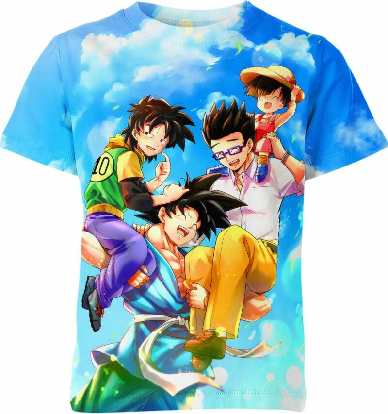 Goku Family From Dragon Ball Z Shirt