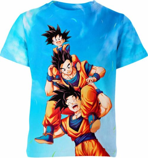 Goku Family From Dragon Ball Z Shirt