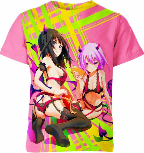 Alice Gear Aegis Hentai Ahegao Shirt