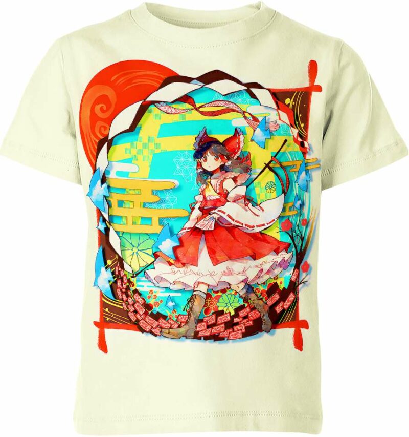 Reimu Hakurei From Touhou Shirt