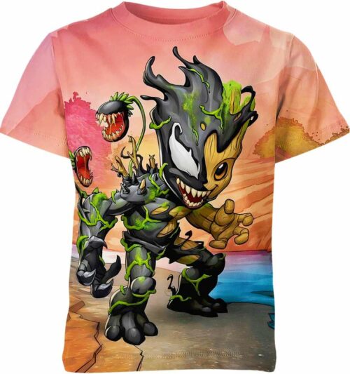 Baby Groot X Venom Shirt