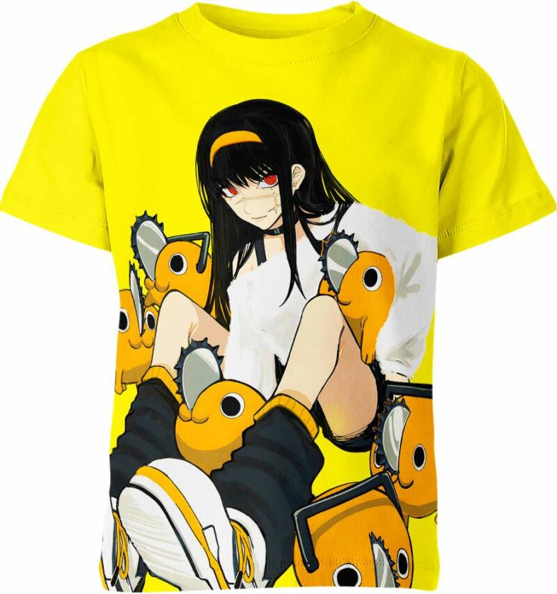 Yoru X Pochita From Chainsaw Man Shirt