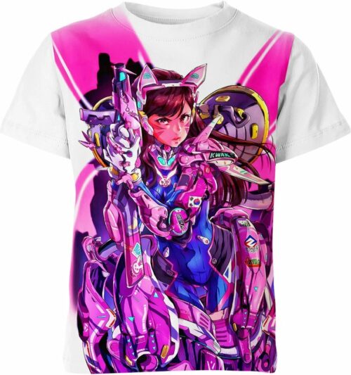 D Va From Overwatch Shirt