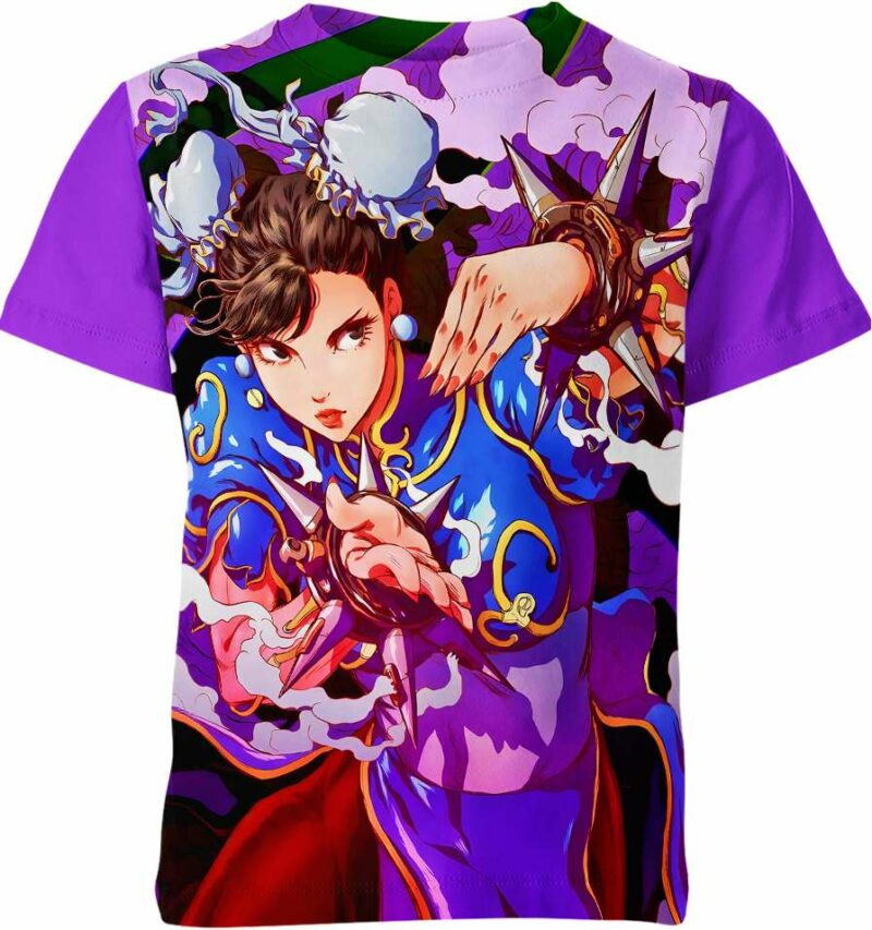 Chun Li From Street Fighter Shirt