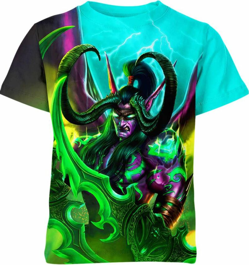 Illidan Stormrage Dota World Of Warcraft Shirt