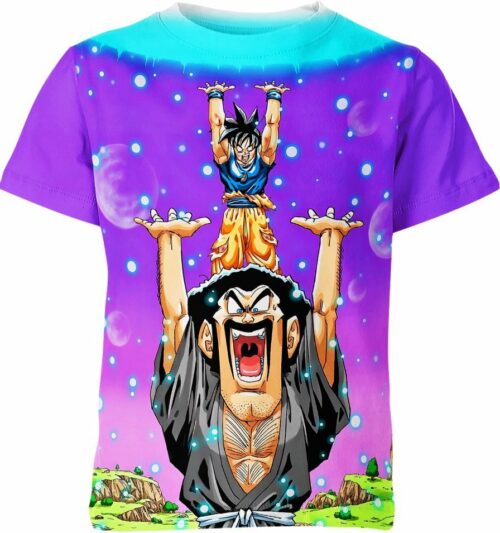 Santa X Goku From Dragon Ball Z Shirt