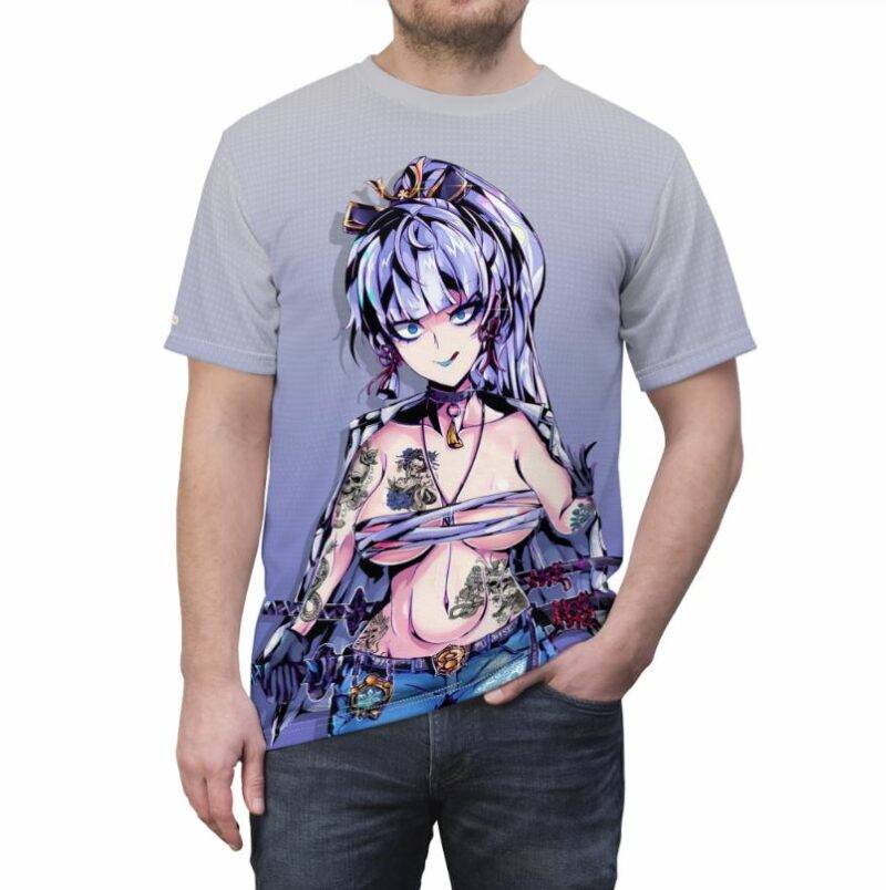 Kamisato Ayaka Genshin Impact Ahegao Hentai Shirt