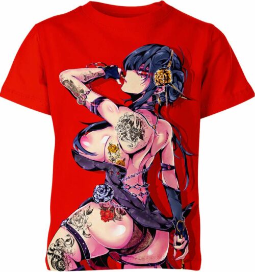 Yor Forger Spy X Family Ahegao Hentai Shirt