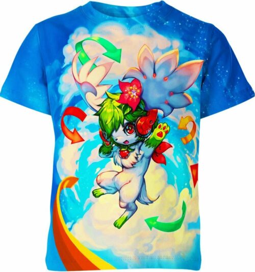 Shaymin From Pokemon Shirt