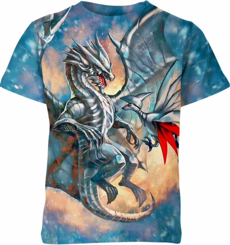 Silver Dragon X Skarmory From Pokemon Shirt