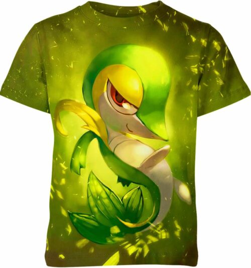 Snivy From Pokemon Shirt