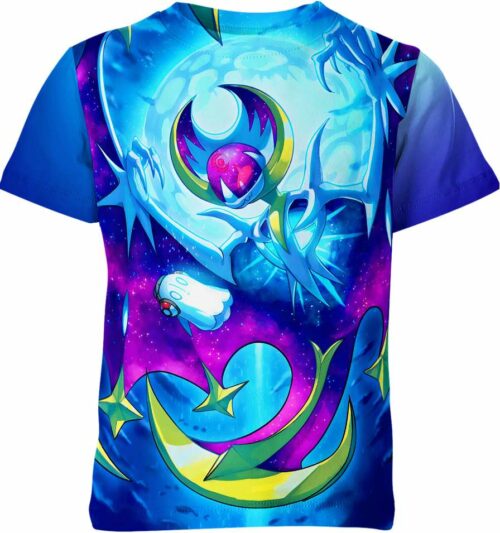 Lunala And Napstablook From Pokemon Shirt