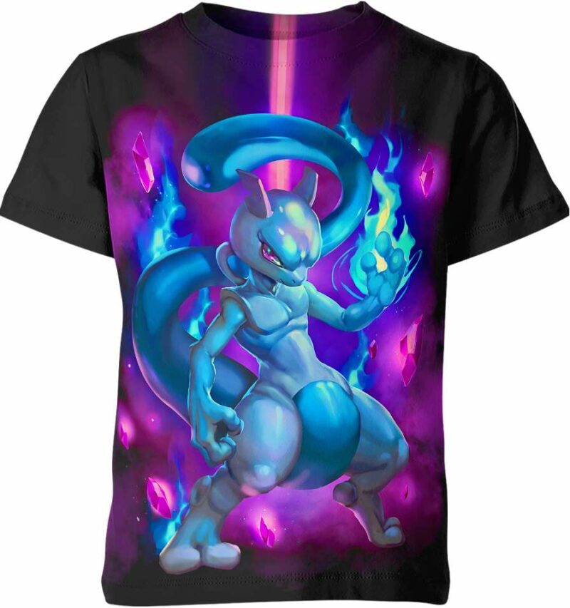 Mewtwo From Pokemon Shirt