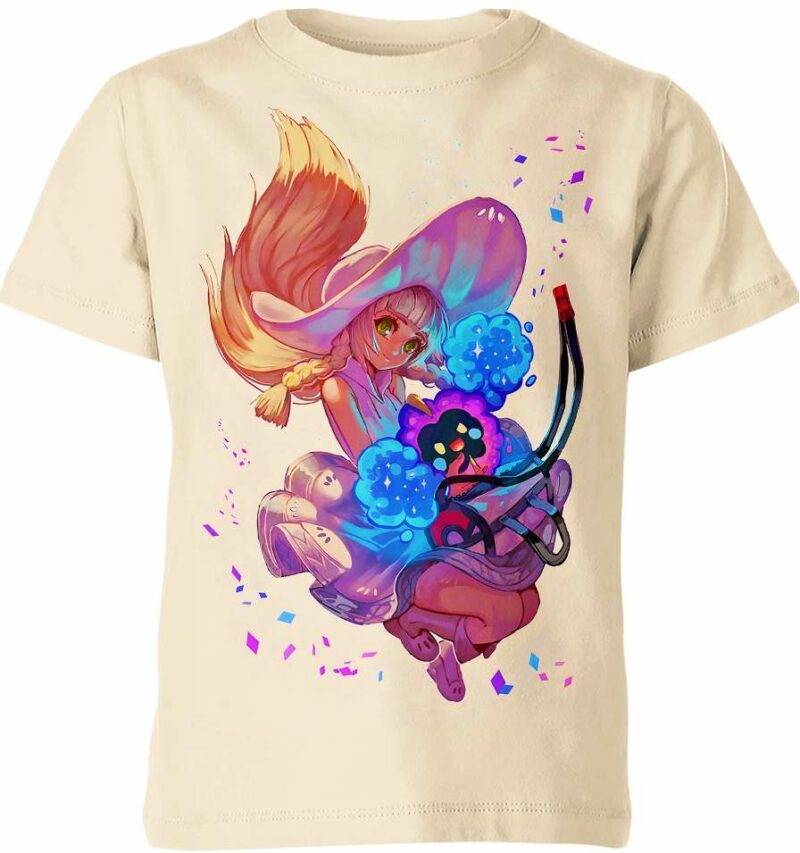 Lillie And Nebby From Pokemon Shirt