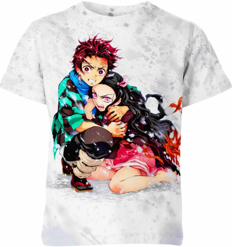 Tanjiro And Nezuko From Demon Slayer Shirt