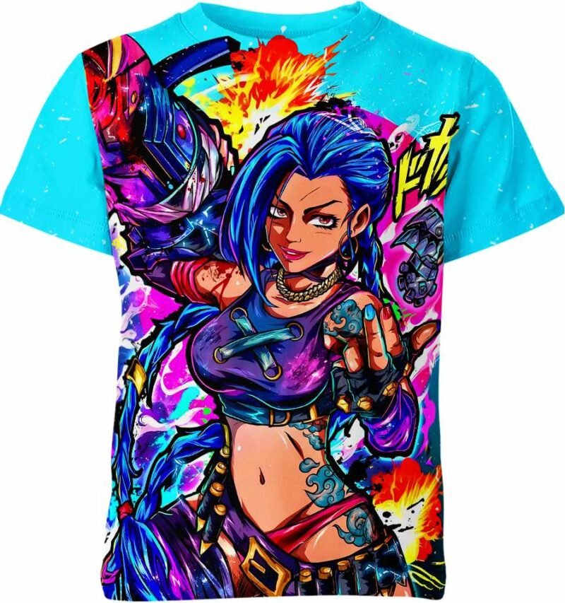 Jinx From League Of Legends Shirt