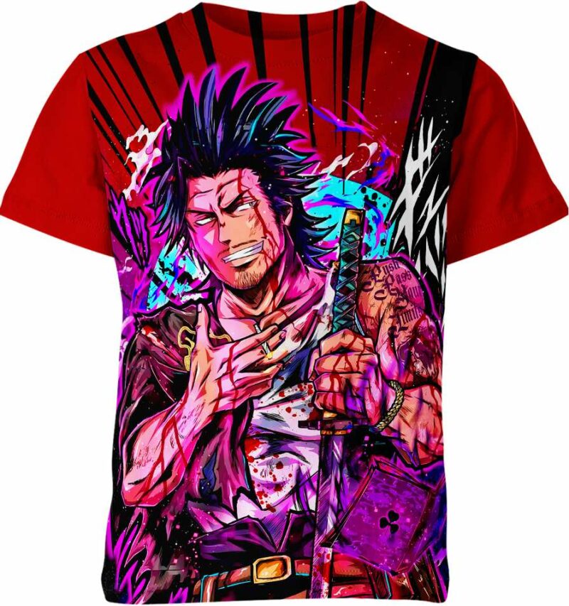 Yami Sukehiro From Black Clover Shirt