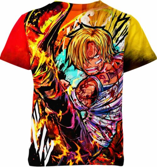 Vinsmoke Sanji From One Piece Shirt