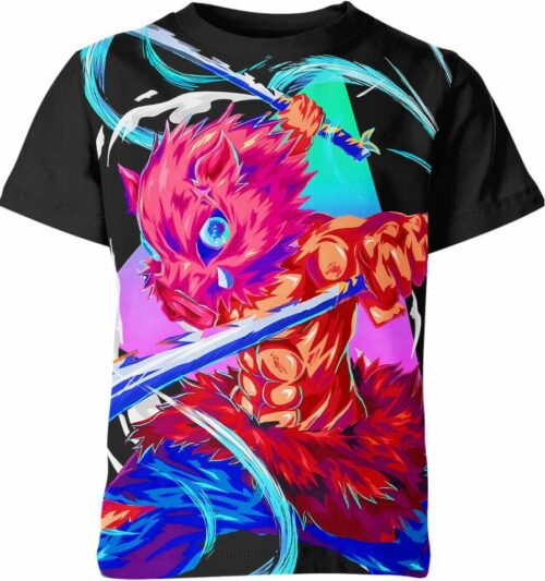 Inosuke Hashibira From Demon Slayer Shirt