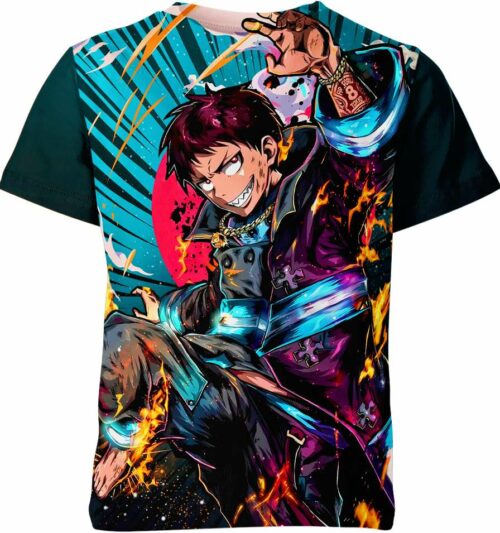 Shinra Kusakabe From Fire Force Shirt