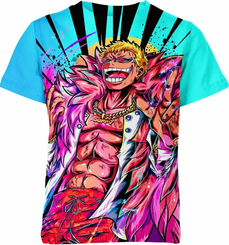 Donquixote Doflamingo From One Piece Shirt