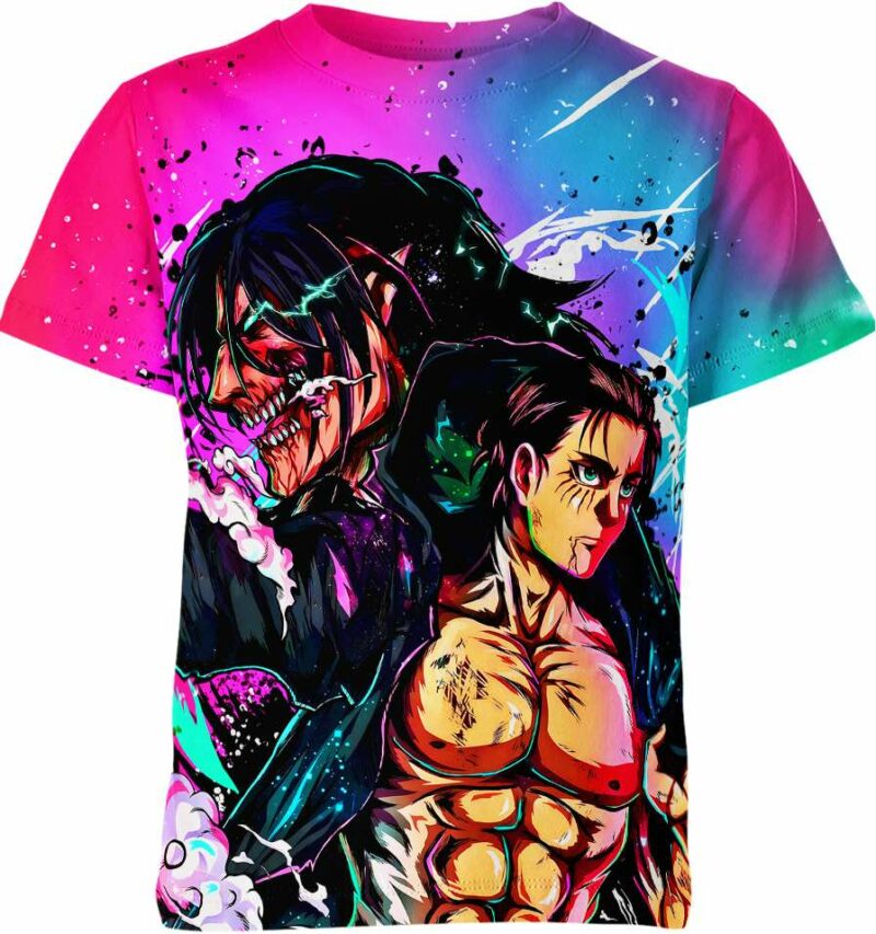 Eren Yeager From Attack On Titan Shirt