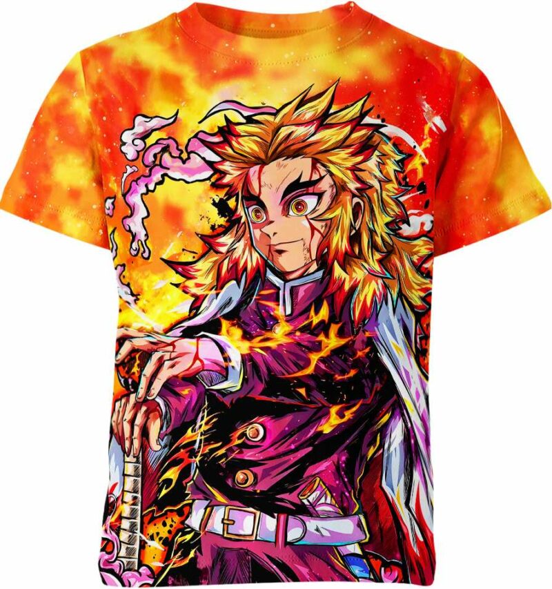 Kyojuro Rengoku From Demon Slayer Shirt