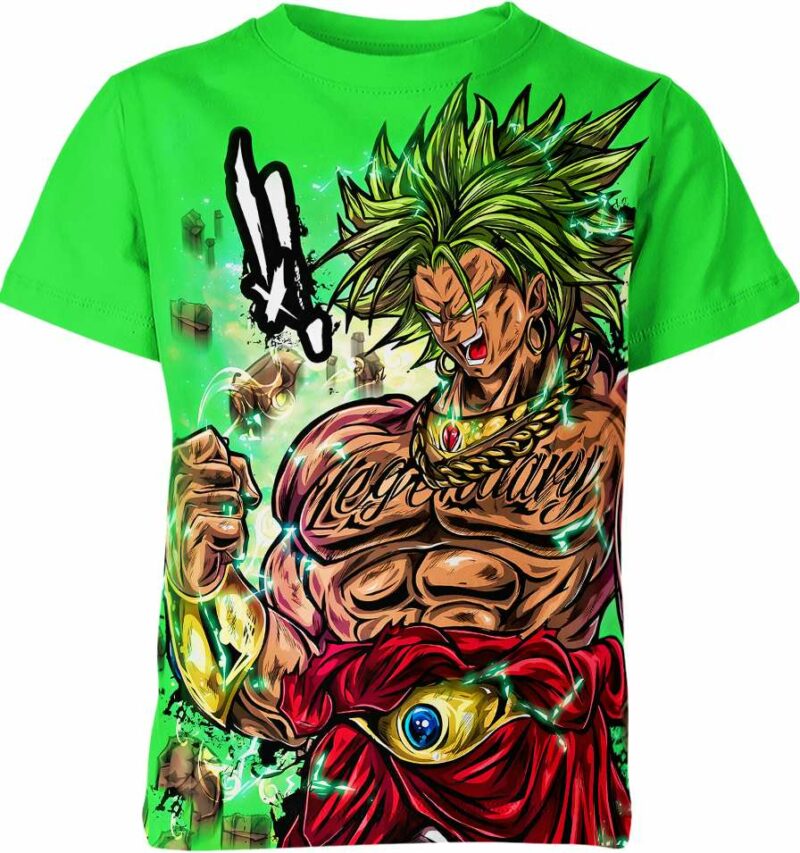 Broly From Dragon Ball Z Shirt