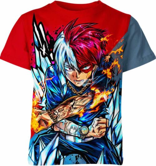 Shoto Todoroki From My Hero Academia Shirt